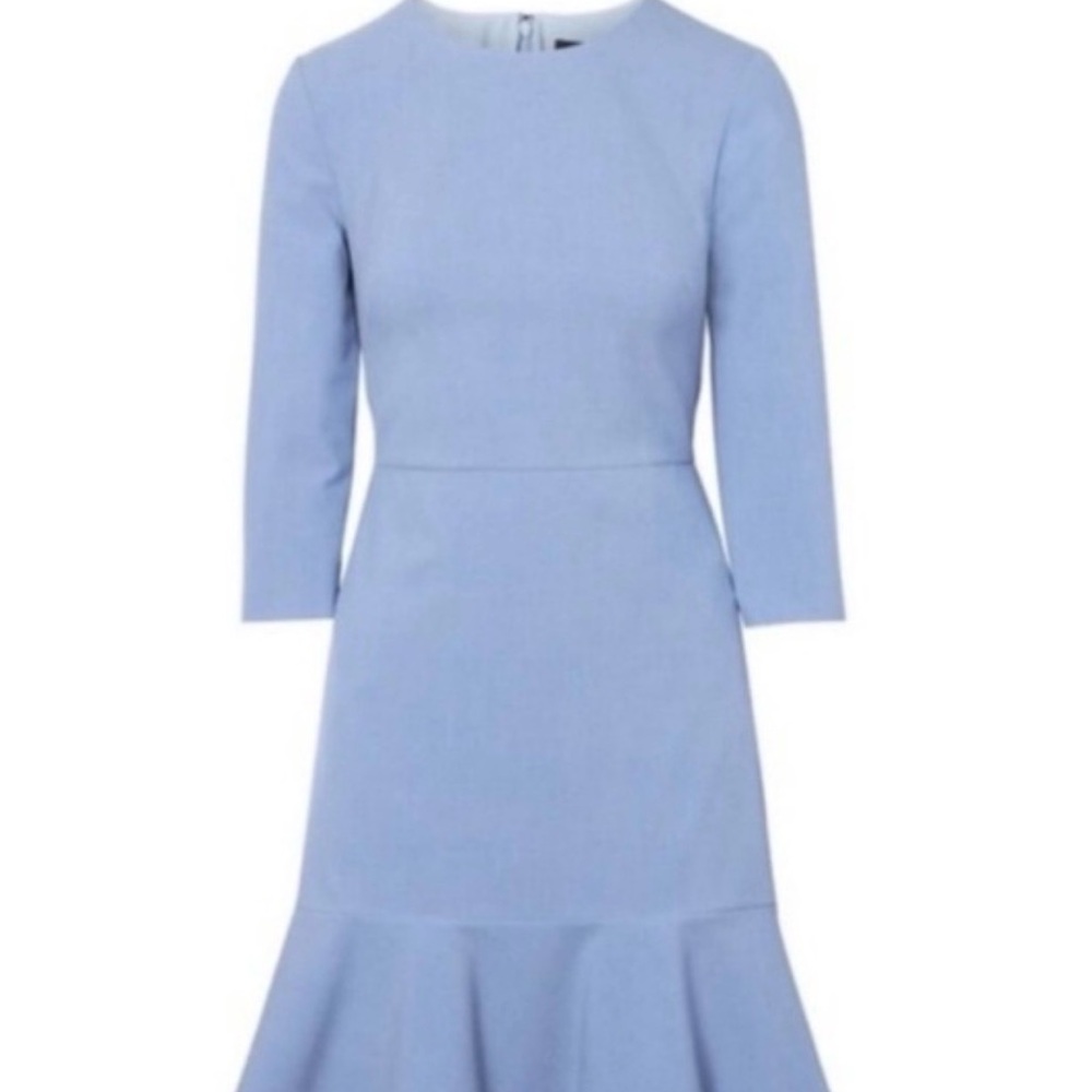 Banana Republic Light Blue Long Sleeve Dress